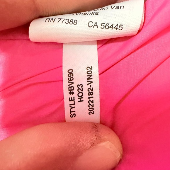 J. Crew Red Signature Primaloft Cropped Puffer Jacket Size S Water Repellent - Picture 15 of 16